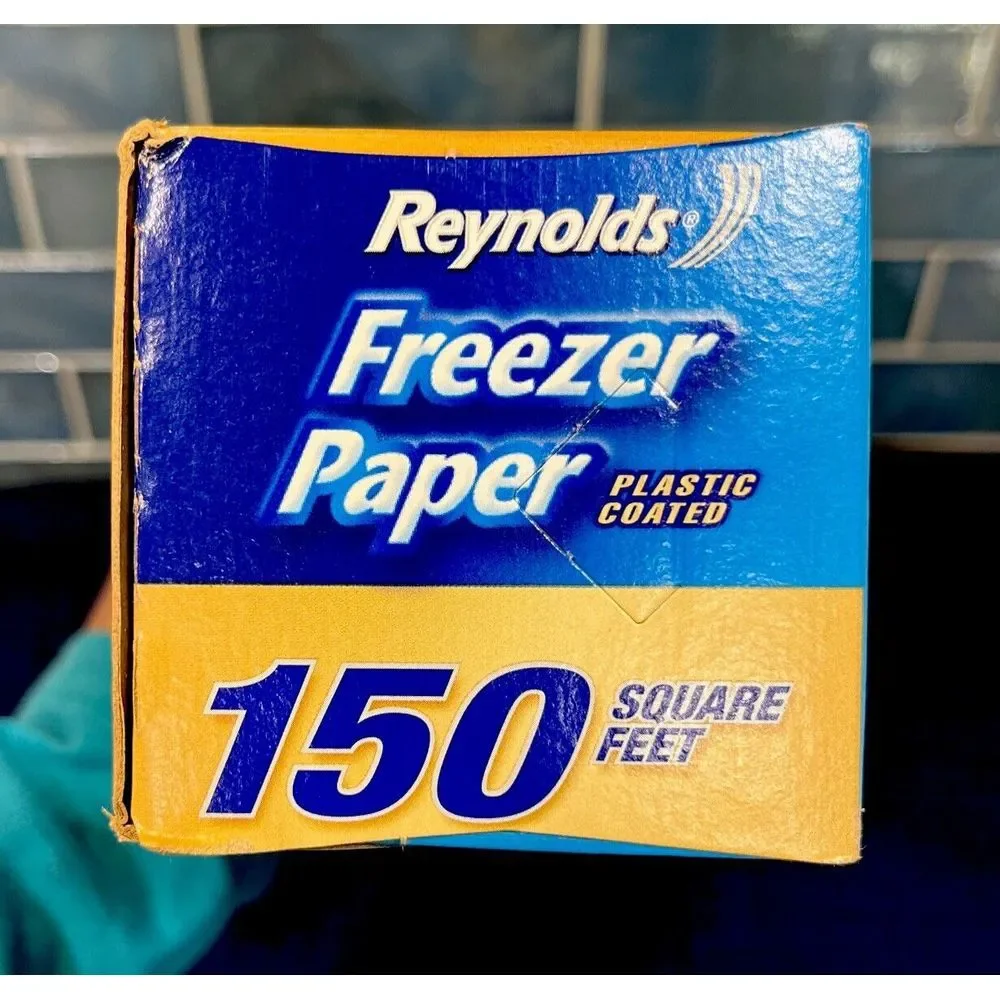 2008 Reynolds FREEZER PAPER Plastic Coated 150‎ Sq Ft New Sealed NOS 18